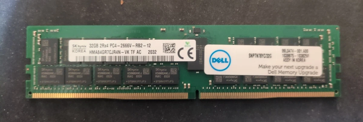 Kit Mémoire RAM OWC 128 Go (2x64 Go) DDR5 5600 MHz RDIMM ECC – Serveur – Neuf