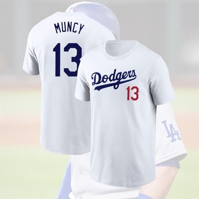 Max Muncy #13 Los Angeles Dodgers Name & Number Player Unisex