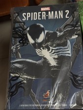 Hot Toys VGM56 SPIDER-MAN 2 1/6 PETER PARKER SYMBIOTE BLACK SUIT  