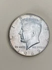 1969 D Kennedy Half Dollar - 40% Silver