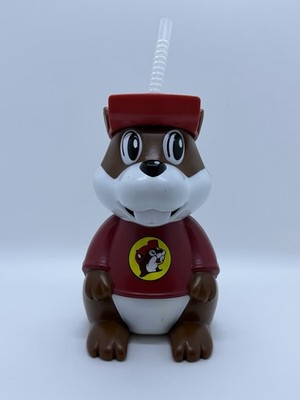 BUCEES Beaver Souvenir Cup Mug Drink Tumbler, With Straw D2