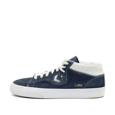 Converse Damen Louie Lopez Pro Mid Schuh Blau Weiß Leder Cons Sneaker EU 38
