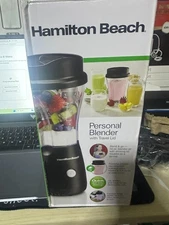 Hamilton Beach 51101AV Single Serve Personal Blender with 14oz Travel Cup- Black