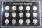 1941 - 1945 S Mercury Dime Short Set - 15 Coins - Very Choice to GEM BU+++