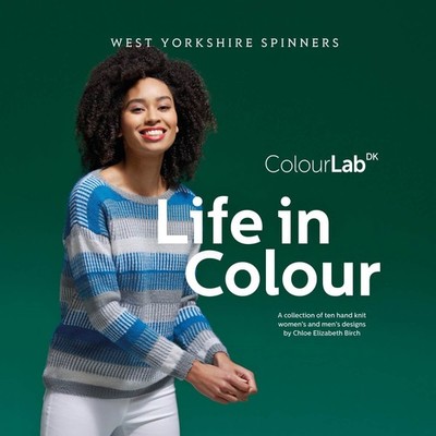 West Yorkshire Spinner WYS Buch - ColourLab DK Leben in Farbe 10 Muster