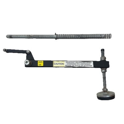 Scooter Hold Down Foot Bar Bracket Assembly Holdtite Harmar AL100 Lift Parts