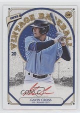 2023 Onyx Vintage Auto Red Ink /25 Gavin Cross #VAGC Auto 0j81