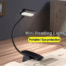Portable Clip-On LED Reading Light with Adjustable Brightness — flexible & great