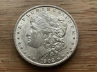 1902 O Morgan Silver Dollar  Nice Circulated Example M9