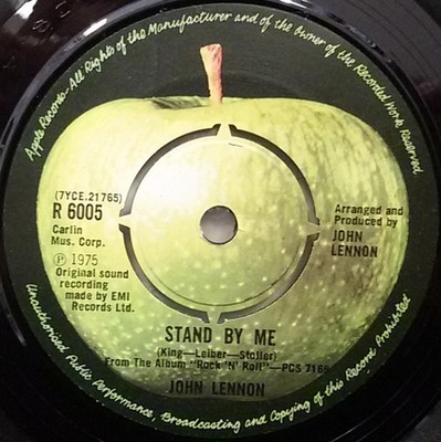 John Lennon - Stand By Me - (R 6005) - (7'', RP)