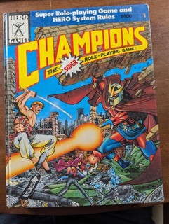 Champions Super Hero Role Playing Game and HERO System Rules RPG Hero Games