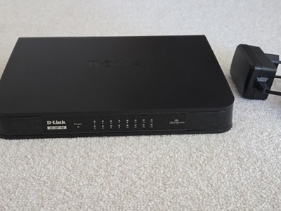 D-Link GO-SW-16G - Switch - unmanaged - 16 x 10/100/1000