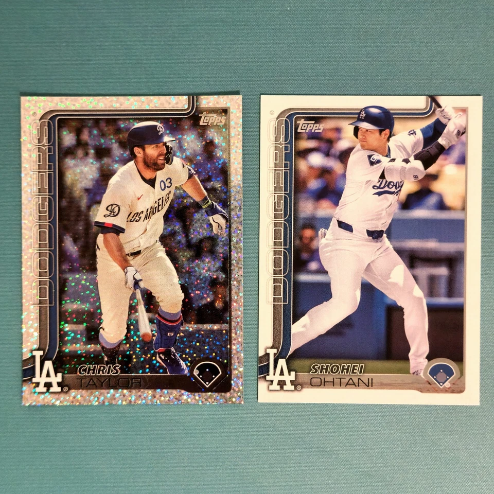 Lote de 17 cartas de los Dodgers de Los Ángeles - Novatos, Paralelos, Insertos Foto 3 de 4