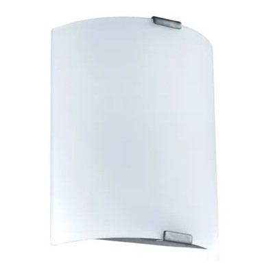Eglo 94598A Silver/White Grafik Single Light 11''H Integrated Led Sconce ~ NEW