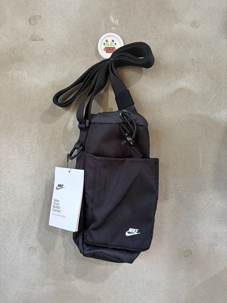 Nike Club Hydration Carrier Unisex Sportswear Bag Casual Black NWT 