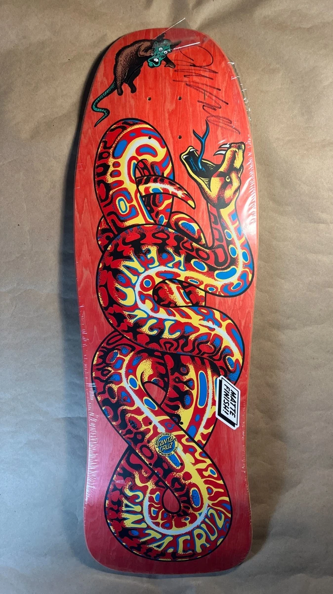 Skateboard Santa Cruz Jeff Kendall Wolf 1990 – Rouge Large 9.375 – Neuf De Collection