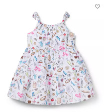 NWT Janie and Jack Milk Bar Sweet Treat Dress Size 2T Girl