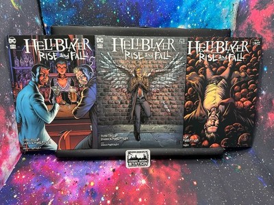 Hellblazer Rise and Fall #1-3 Set TPBDC Black Label Raw 1st Print Tom Taylor '20