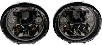 Custom Dynamics CDTB-575OV-B LED Scheinwerfer - 5-3/4 '' - Schwarz - Paar