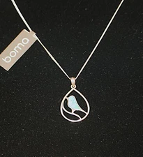 Boma Sterling Silver Necklace and Pendant