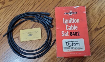 NOS  Dytron universal Ignition Cable Set 8402  NEW OLD STOCK 
