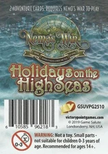 Nemo's War: Holiday on The High Seas Promotional Cards NEW