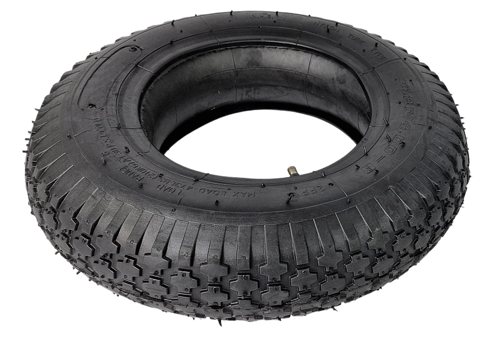 HERO PROFIWERKZEUG Schubkarre Reifen mit Schlauch 4.80/4.00-8 SET Ersatzreifen Mantel Reifen HERO