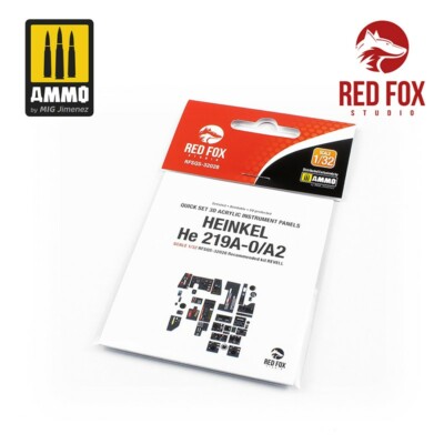 Red Fox 1/32 Heinkel He 219A-0/A2 (for Revell kit) RFSQS-32028