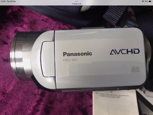 Videocamera Panasonic HDC-SD1 Full HD 1080 3CCD Pro 700x D. Zoom Dolby 5.1 ottime condizioni - Foto 11 di 19
