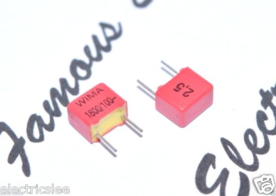 WIMA Film Capacitors 10pcs WIMA FKP2 270pF (0.27nF) 100V Film Capacitors - 2.5% Tolerance, 5mm Pitch Capacitor Capacitors - Foto 7