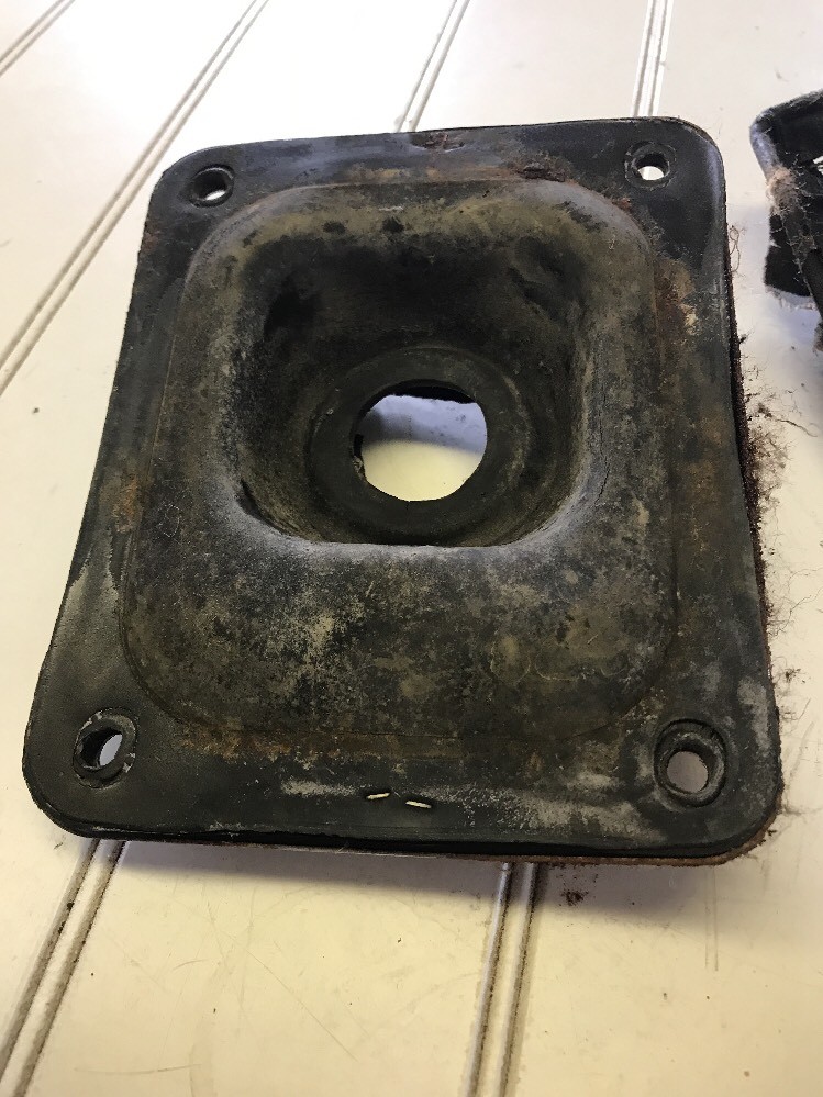 Toyota Celica 1977 20R 2.2L 4cyl 5 Speed Manual Shifter Boot Trim Plate