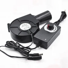 High-Volume Turbo Blower with Air Collecting Port Power Supply Speed Controller