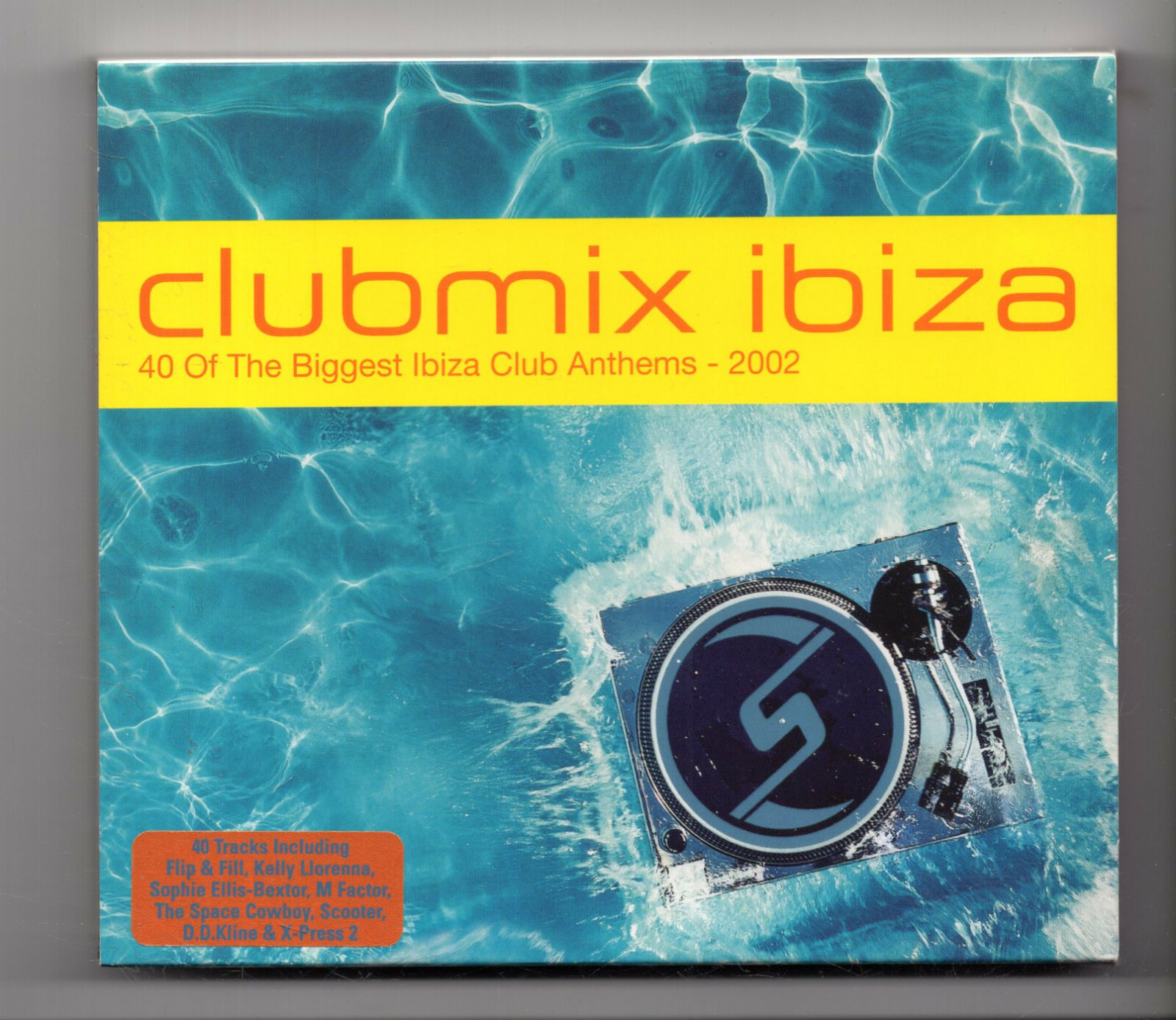(JN503) Clubmix Ibiza, 40 tracks various artists - 2002 double CD