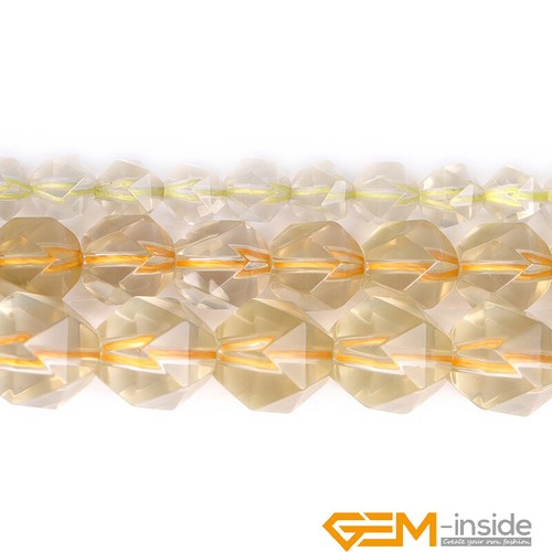 Wholesale Lot Natural Assorted Gemstone Polygonal Jewellery Making Beads 15" UK - Picture 70 of 129