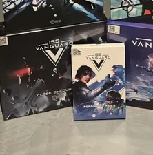 Close Encounters Miniatures Expansion ISS Vanguard Board Game NIB. Minis Box