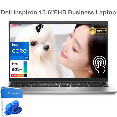 Dell Inspiron 15 Laptop 10-Core-i7-1355U 5GHZ UpTo 64GB RAM&2TB SSD+W11P USA