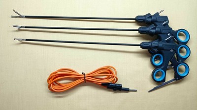 4pc Laparoscopic Universal Babcock Croce Olmi Grasper 5mm With Cable Instruments