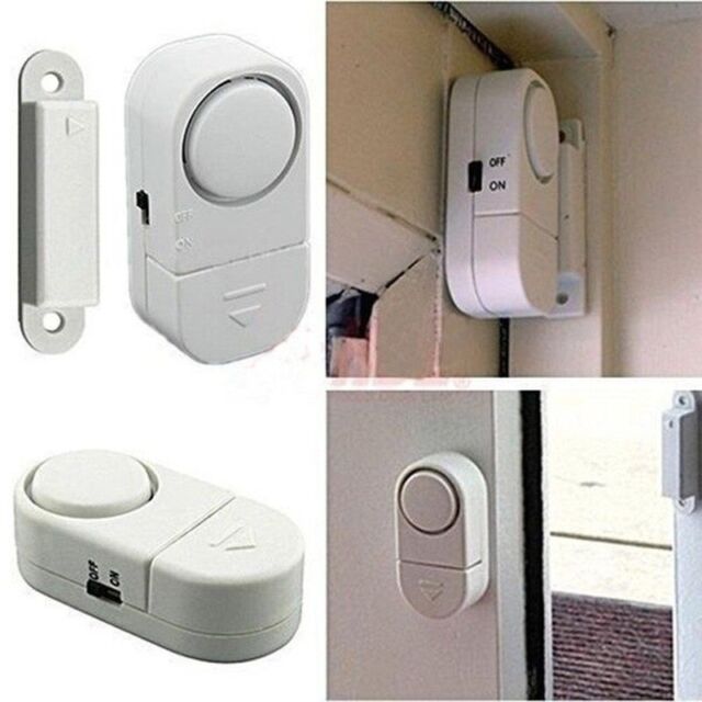 90db Window Door Alarm Wireless Security Alarm Warning System Magnetic Sensor