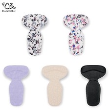 4 Pairs Silicone Gel Self-Adhesive Back Heel Pads Inserts Insoles Universal Shoe