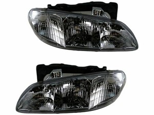 For 1996 1998 Pontiac Grand Am Headlight Assembly Set 92487ng 1997 Ebay
