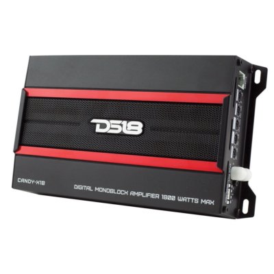 DS18 Candy-X1B 1800 Watt Amplifier Monoblock Digital 1 Channel Mini Car Sub Amp