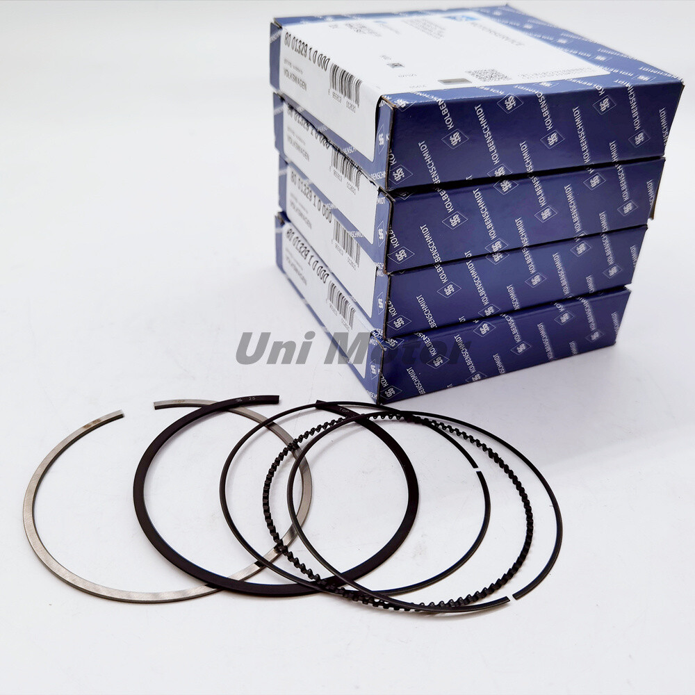 Set of 4 OEM Upgraded KS Piston Ring Sets For VW Jetta GLi GTi 