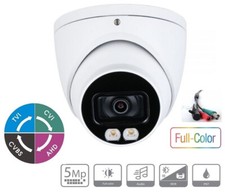 5MP Full-color Security Camera Starlight Eyeball Buil-in MIC CVI Mode Only 