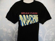 NEW BRIAN CAGE THE MACHINE TNA IMPACT WRESTLING MENS BLACK T SHIRT M 40