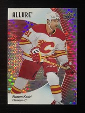 2023-24 Upper Deck Allure Hockey Nazem Kadri Red Rainbow Parallel Flames #63