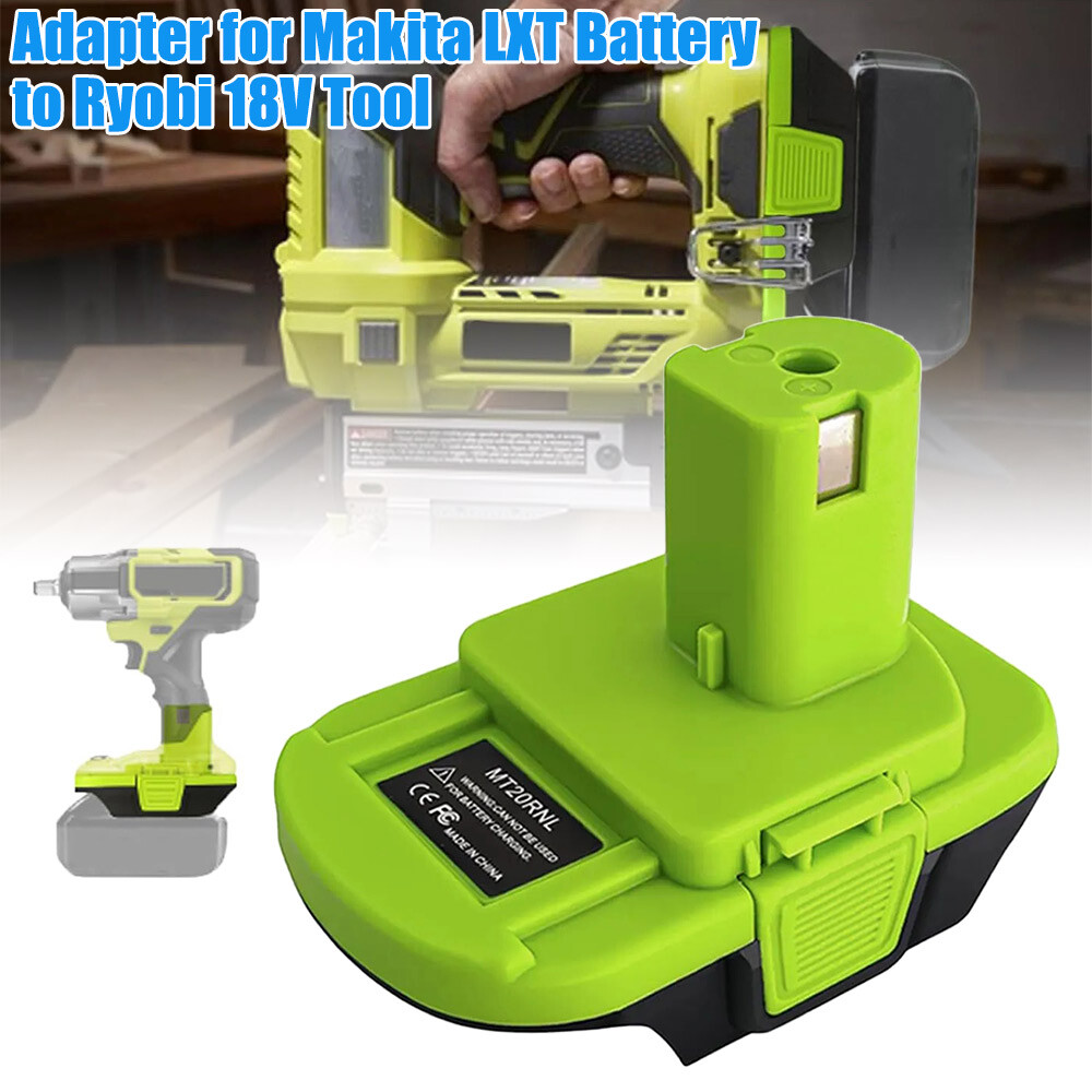 Ryobi 18v Makita To Ryobi Battery Adaptor Converter Adapter New