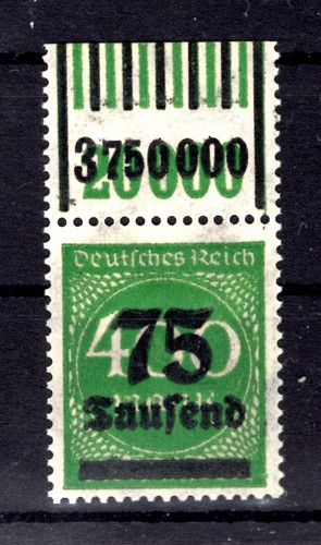 DR-Infla 287b WOR BPP 65EUR MNH Mint Real BPP Signature
