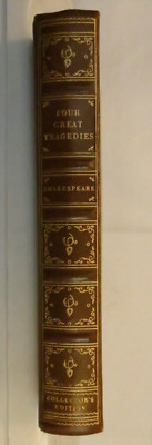 Four Great Tragedies William Shakespeare Collector's Ed Pocket Books 1948