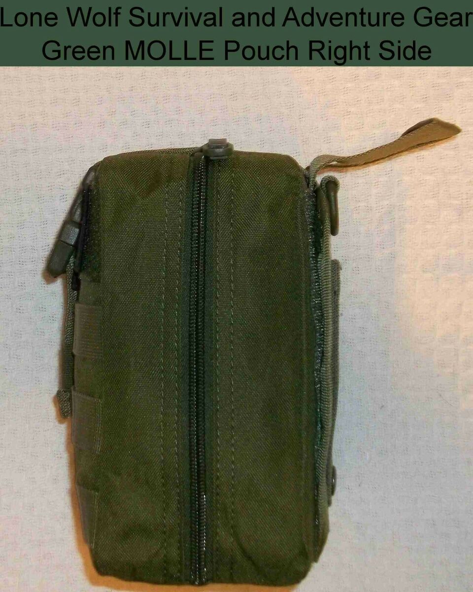 Custom Designed 101 Item MOLLE Pouch Get Home Bag (GHB) Survival Kit
