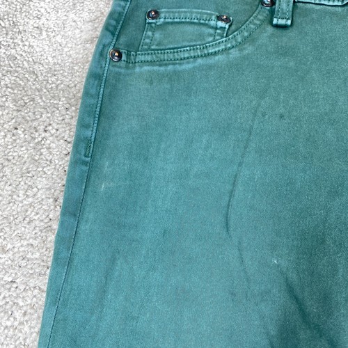 Rag & Bone Legging Jeans Women's Size 30 Green Mid Rise 5-Pocket Dark Wash - Picture 3 of 12